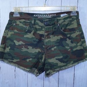 American Eagle Camo Shorts